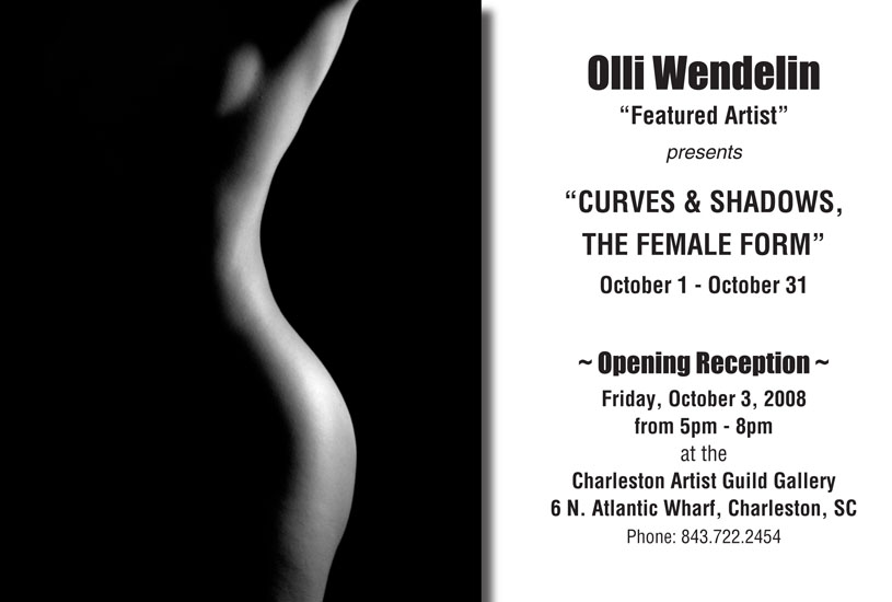 Curves & Shadows, The Female Form,   © OlliWendelin.com